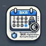 Lenen zonder BKR in het weekend: Is het mogelijk?
